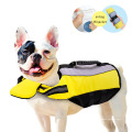 Traje de natación de seguridad para perros plegable de airbag inflable